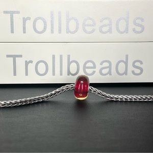 Trolbeads Retired Red Bubbles